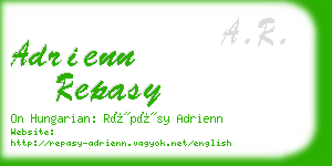 adrienn repasy business card